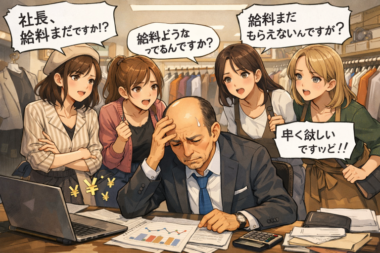 売掛金ファクタリング　人件費